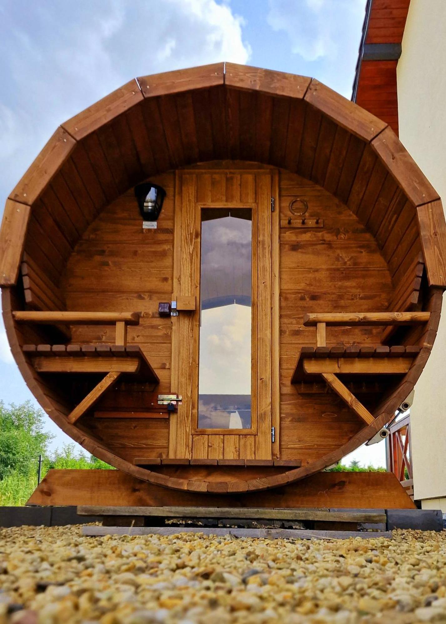 Boutique Odyseja & Spa Ciechocinek Ngoại thất bức ảnh Barrel sauna