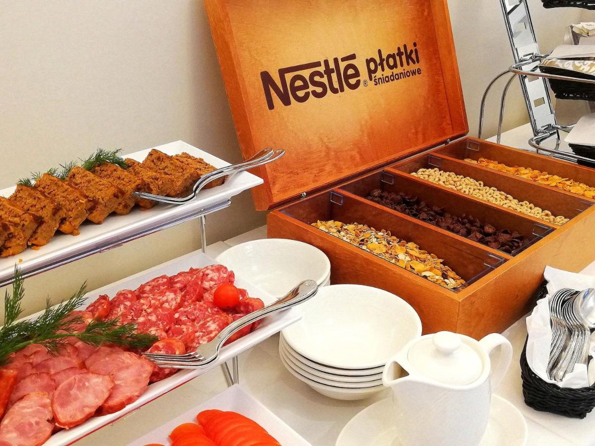 Boutique Odyseja & Spa Ciechocinek Ngoại thất bức ảnh Nestlé breakfast